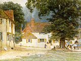 Famous Inn Paintings - White Horse Inn, Shere, Surrey